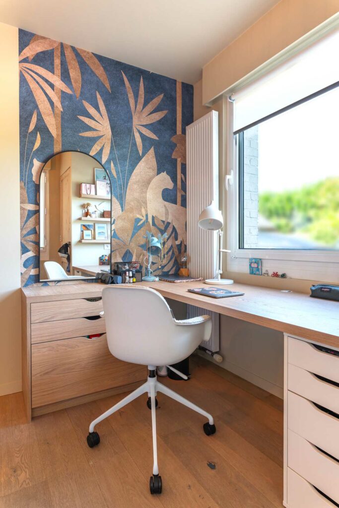 Bureaux coiffeuse rangements bois